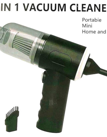 3 in 1 Mopping Vacuum Blower with Mini Dust Buster USB Portable Vacuum Cleaner Dry and Wet