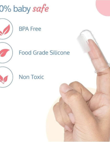 Baby Finger Toothbrush with Storage Case