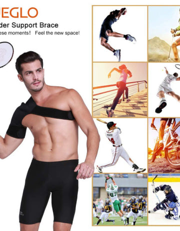 Adjustable Neoprene Torn Rotator Cuff Shoulder Stabilizer Support for Injury Prevention