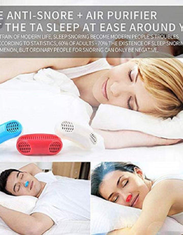 Air Purifier and Anti-Snoring Device For Men and Women ( Pack Of 1 )