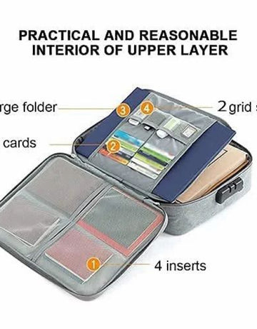 Bhoommikart Document Organiser With Lock