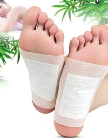 Detox Foot Patches 10 Adhesive Pads Kit Natural Unwanted