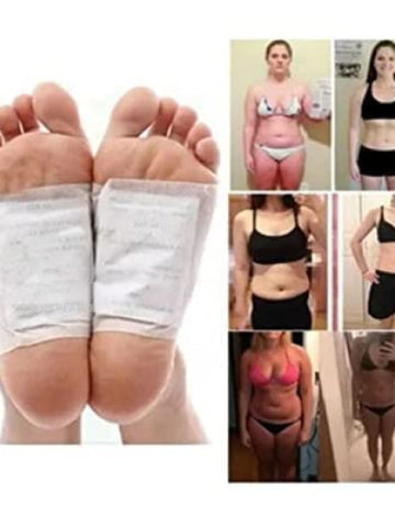 Detox Foot Patches 10 Adhesive Pads Kit Natural Unwanted