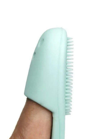 Face Scrubber Cleanser Brush Removing Blackheads and Massaging Soft Silicone Manual Facial Cleansing Brushes Pack of 2