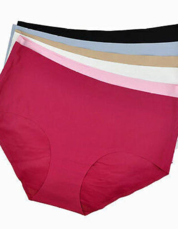 Fashion Girls' Cotton Seamless Hipster Briefs