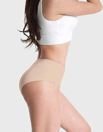 Fashion Girls' Cotton Seamless Hipster Briefs