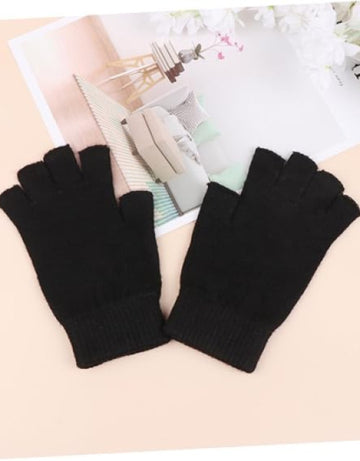 Half-finger Gloves Wool Winter Gloves