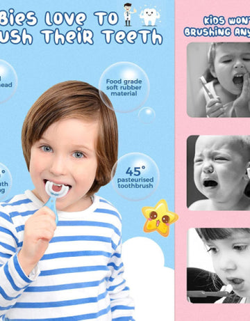 Kids U-Shaped Manual Toothbrush