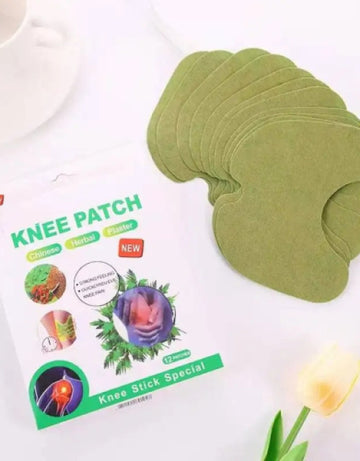 Knee Pain Relief Patches, Herbal Pain Relief Patches, Long-Lasting & Effective, Safe and Harmless