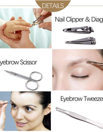 Manicure Kit, Pedicure Tools for Feet, Nail Clippers, Manicure Pedicure Kit for Women and Men