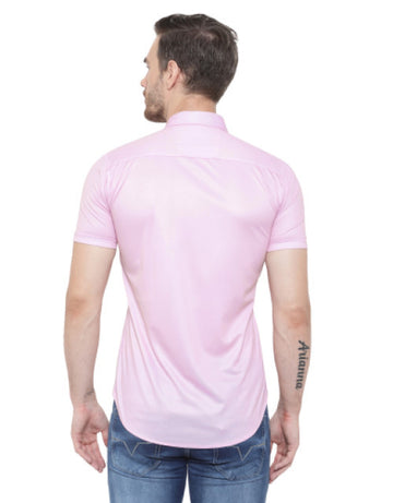 Men Regular, Super Slim Fit Printed Cut Away Collar Casual Shirt