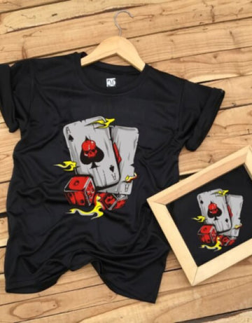 Men’s Stylish Printed Stretchable T-Shirt