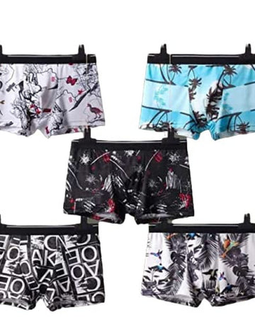 Men's Ultra Soft Material Ice-Silk Men's Shorts Underwear Men's Brief Boxer Free Size ( Pack of 2)