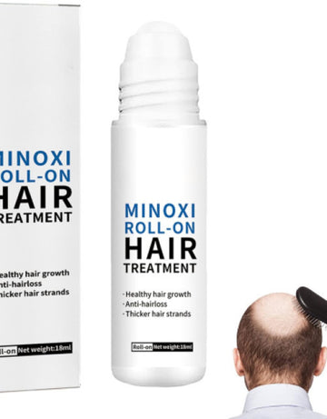 Minoxi Roll-on Hair Treatment, Hair Oil for Dry Damaged Hair and Growth ( Pack Of 2 )