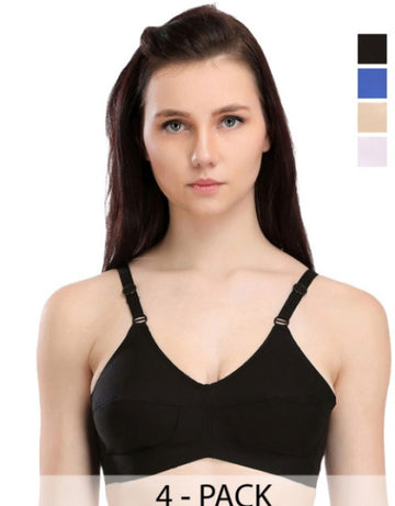 Full Coverage Cotton Bra With All Day Comfort