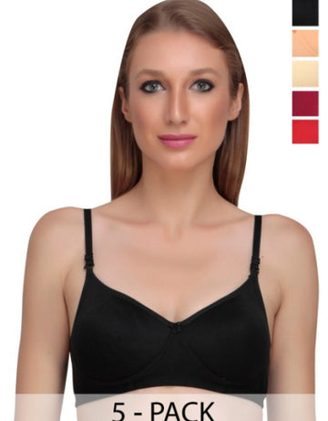 Full Coverage Non-Padded Everyday Bra With All Day Comfort