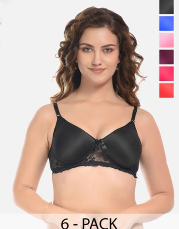 Full Coverage Non-Padded Everyday Bra With All Day Comfort
