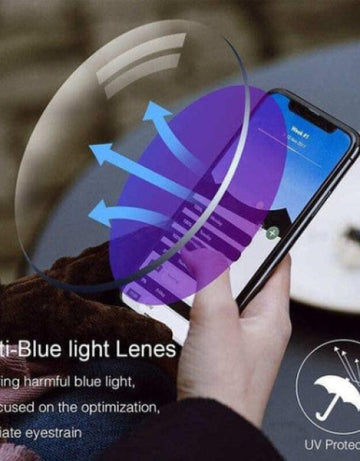 Power Anti-blue Progressive Far And Near Dual-Use Reading