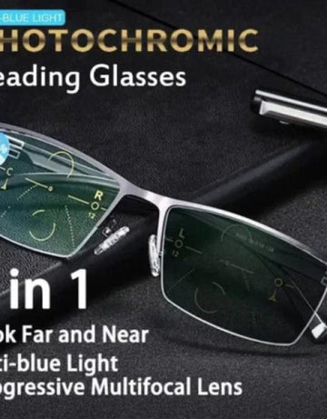 Power Anti-blue Progressive Far And Near Dual-Use Reading