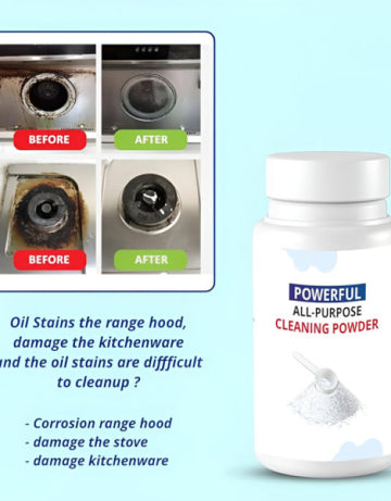 Powerful Kitchen Powder Cleaner, Foam Rust Remover Kitchen ( Pack Of 2 )