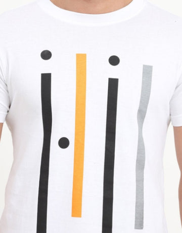 Regular Fit Striped Crew-Neck T-Shirt