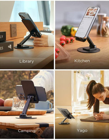 Rotatable and Foldable Phone Holder