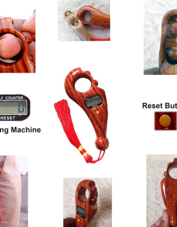 Rotating Prayer Beads Digital Counter Digital Finger Mini Hand Tally Counter Finger Ring Digital Electronic Head Count