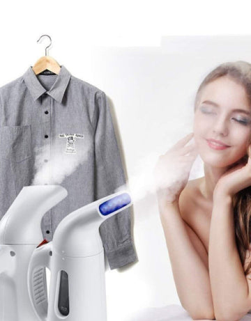 Steamer-4 In 1 HandHeld Garment Steamer & Beauty Facial Steamer