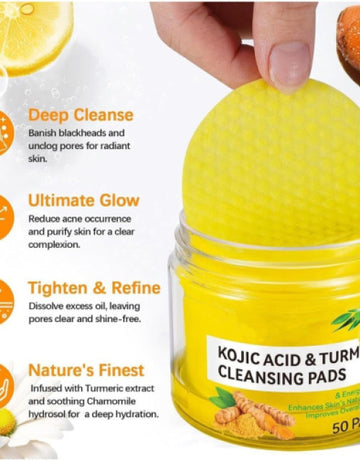 Turmeric Kojic Acid Cleansing 60 Pads ( Pack Of 1 )