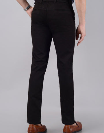 Men's Slim Fit Cotton Stretchable Trousers - Brown (SIZE- 30,32,34,36,38,40,42)