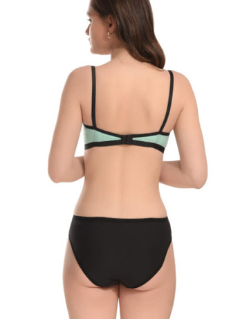 Women's Girls Seamless Non Padded Bra Multicolor ( Pack of 3 )