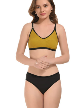 Women's Girls Seamless Non Padded Bra Multicolor ( Pack of 3 )