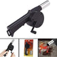 Portable Hand Crank BBQ Air Fan