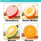 Cleaning Sponge- Fruits Shaped Kitchen/Bathroom Wash Cleaning Sponge (Pack of 4)