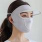 Outdoor Cycling Sunshade Cap with Face Mask
