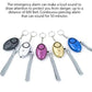 Alarm Keychain Safety Personal Keyring Emergency Warning Sound Equipment