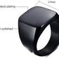 Saizen Silver Square Vintage Ring