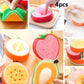 Cleaning Sponge- Fruits Shaped Kitchen/Bathroom Wash Cleaning Sponge (Pack of 4)