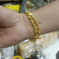 BD Gold Cuban Bracelet Men