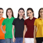 Ketex Cotton Blend Polo Neck T-shirt (Pack Of 5)