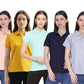 Ketex Cotton Blend Polo Neck T-shirt (Pack Of 5)